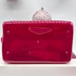 Furla Candy Jelly Satchel Bag – Burgundy, Gold Hardware – New Photo 3