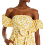 AQUA Floral Off-The-Shoulder Maxi Dress Photo 2