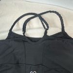 Jessica Simpson M Black Performance Long Yoga Top Maternity Photo 4