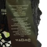 Free People  Black Lace Layered Long Sleeve Blouse – Size Small Photo 8