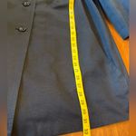 Rafaella  Women's Elegant Black Trench Swing Coat Photo 7