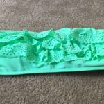 Red Camel  Women's Juniors Strapless Swim Top Size L Green Photo 0