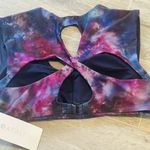 Athleta  Purple and Pink Tie-Dye Bikini top Photo 3