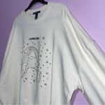 Forever 21 Beaded Capricorn Pullover Sweater Women Size XL Cozy Casual Zodiac Photo 2