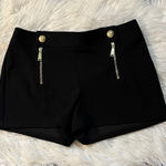 EXPRESS sailor Black size 4p with gold hardware shorts Photo 0