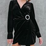 VICI  | Million Dollar Baby Velvet Embellished Buckle Dress Photo 0
