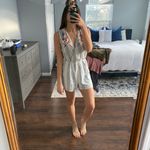 Blu Pepper Floral embroidered Romper Photo 2