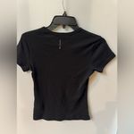ALLSAINTS  Stevie Slim Fit Short Sleeve T-Shirt Black Size Small $49.00 MSRP Photo 3