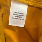 Nine West Mustard Yellow Wide-Leg Trousers Pants Silk Like 16 office casual Photo 5