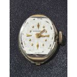 Vintage Longines 10k Gold Women's Gold Tone Hexagonal Face Swiss Made Watch Photo 10