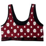 Torrid NWT Friday 13th Jason Mask AOP Cropped Tank 2X MSRP $44.50 Alt Fashion Photo 1