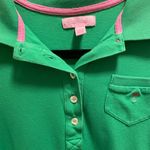 Lilly Pulitzer  Island Pique Green Preppy Tennis Polo Dress Size Small Photo 2