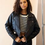 Grey Bandit leather jacket Size small Condition: NWOT Color: black Details : Photo 5