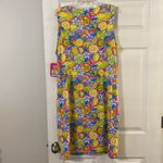 SUNSET SWEET TEA SUMMER BEACH DRESS SIZE XL BRAND NEW 97% nylon and 3% spandex Yellow Photo 5