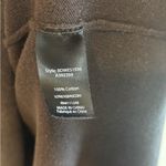 Barefoot Dreams  Sunbleached 100% Cotton Bonfire Hoodie Faded Black 1X Photo 5