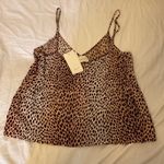  The Label | Tops | Auguste Cheetah Nico Parker Cami natural size 8 Photo 3