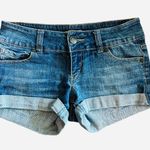 Celebrity Pink Junior Womens  Jeans Cuffed Jean Denim Shorts - Sz 3 Photo 1