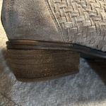 Very Volatile  suede booties sz 8 heel 1 1/2 in
Zip up back basket weeve Photo 9