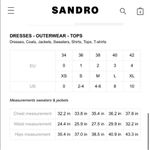 Sandro  NWOT Helian Lace Long Sleeve Bordeaux Dress Size 38 Photo 2