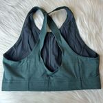 Outdoor Voices  Tech Sweat Criss Cross Key Hole Sports Bra Green Size Small Photo 7