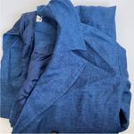 ZARA  button linen limited edition coat EUC Photo 5