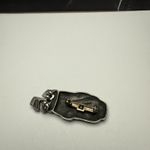 Ms Dee Golf Bag Brooch Brooch Pin With Earrings Pewter Silver Tone For Golfer Photo 9