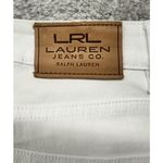Ralph Lauren Lauren Jeans Classic Straight Crop 14W White Designer Luxury Photo 4