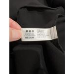 Three Dots  Open-Front Peplum-Back Black Blazer Size Medium Minimalist Capsule Photo 6