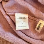 New York And Company New York & Co EUC Lilac & Gray V-Neck Button Cardigan with Adjustable Sleeves Photo 5