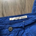 DKNY 3/$15 Jeans Royal Blue Crop Pants size 10 Photo 2