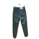 St. John  Signature Jeans Black Denim Straight High Rise Size 4‎ Photo 6