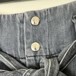 Overlover Abbott Paperbag Denim Pants Women’s Size 25 Grey Tapered 100% Cotton Gray Photo 11