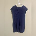 Lilly Pulitzer  Brewster T-Shirt Dress True Navy 100% Pima Cotton Size Medium Photo 2