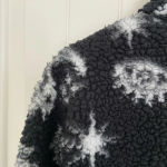 No Boundaries EUC | ‎ junior’s plush patterned quarter zip jacket — XS Photo 6