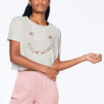 PINK - Victoria's Secret Victoria’s Secret PINK Feeling Merry Holiday Crop Top Women’s Medium Photo 0