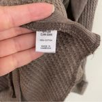 Zenana Outfitters Acid Wash‎ Slouchy Waffle Knit Long Sleeve Button Up Shacket Size L/XL Photo 8