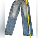 American Eagle Mom Jeans Distressed Organic Cotton Denim Womens Size 0 Short Photo 7