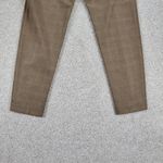 Talbots Womens Trousers 12 Brown Plaid Straight Leg Stretch Office Dress Attire Photo 6