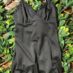 Kendall and Kylie Black Satin Mini Dress Size Small NWT Photo 0