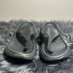 Hoka One One Ora Recovery Black Flip Flops Size W8.5 Photo 6