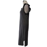 Universal Threads Universal Thread Midi Maxi Dress Ruffle Sleeve Size S Gray Distressed Minimalist Photo 4