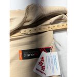 Obermeyer  Quilted Fleece Pullover Sweatshirt Beige Polartec Size S Photo 6