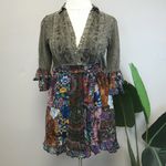 Young Threads Bohemian Patchwork Mini Dress Photo 1
