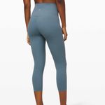 Lululemon 21" Align Leggings in Blue Charcoal - Size 4 Photo 1