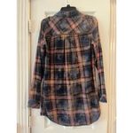 Miss Me Flannel Top Women Small Scarecrow Western Cowgirl Lumberjack Halloween Photo 2