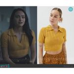 Urban Outfitters UO Andrea Collared Cropped Sweater Photo 2