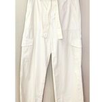 Madewell NWT Griff Superwide-Leg Cargo Pants in Vintage Canvas Petite Photo 6