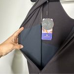 NWT HoneyLove Inner Power Sleeveless Midi Dress in Jet Black Size L Photo 10