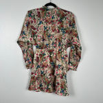 ZARA  Women's Long Sleeve Ruffle Floral Print Dress‎ Sz XS NWT Photo 8