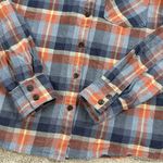 Patagonia  Women’s Organic Cotton Heywood Flannel Shirt Longsleeve in New Navy 4 Photo 9